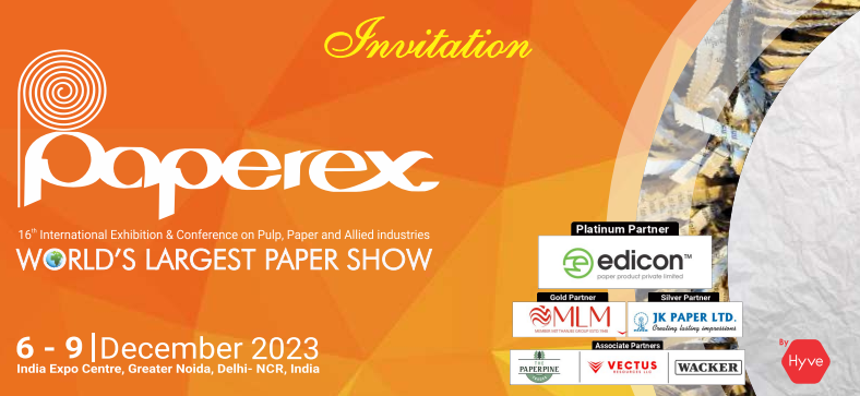 KELVA lädt Sie zur Paperex India Ausstellung ein